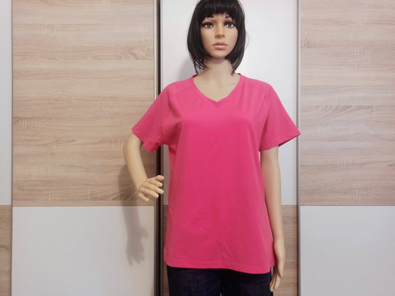 Schönes funktions T-Shirt in pink von Shamp