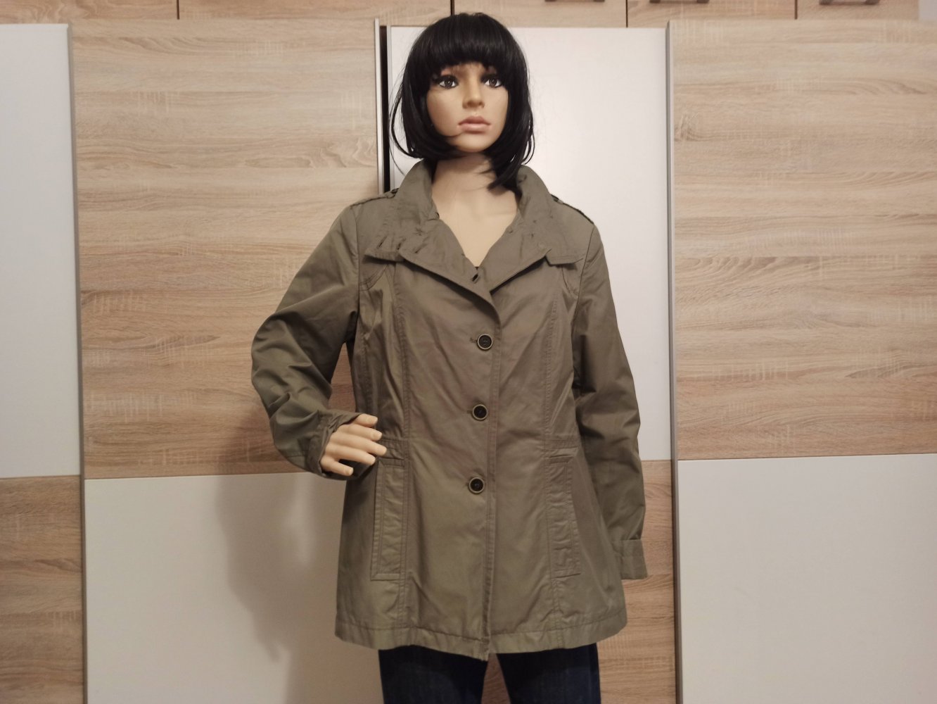 Schöne Jacke in grün von Peckott