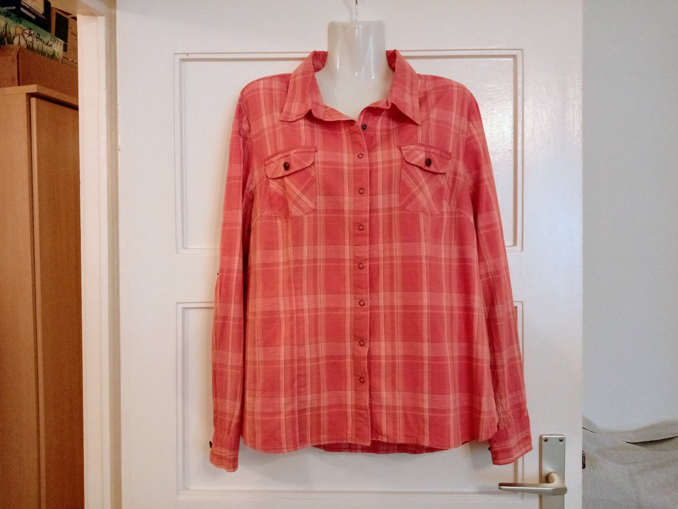 Sehr schöne karierte Bluse von TCM 