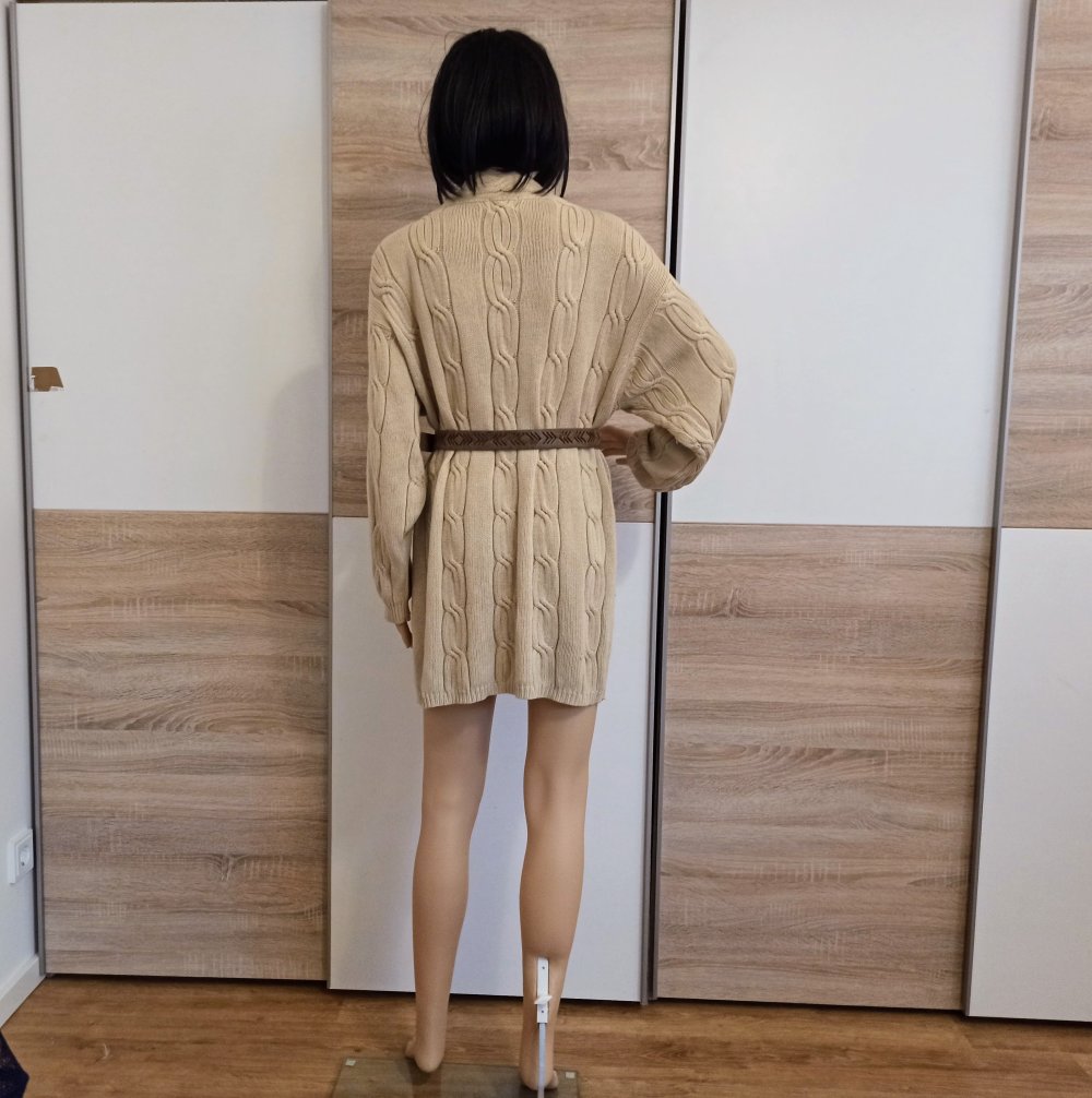 Schönes Pullover-Kleid in Farbe Senf von Rolofs