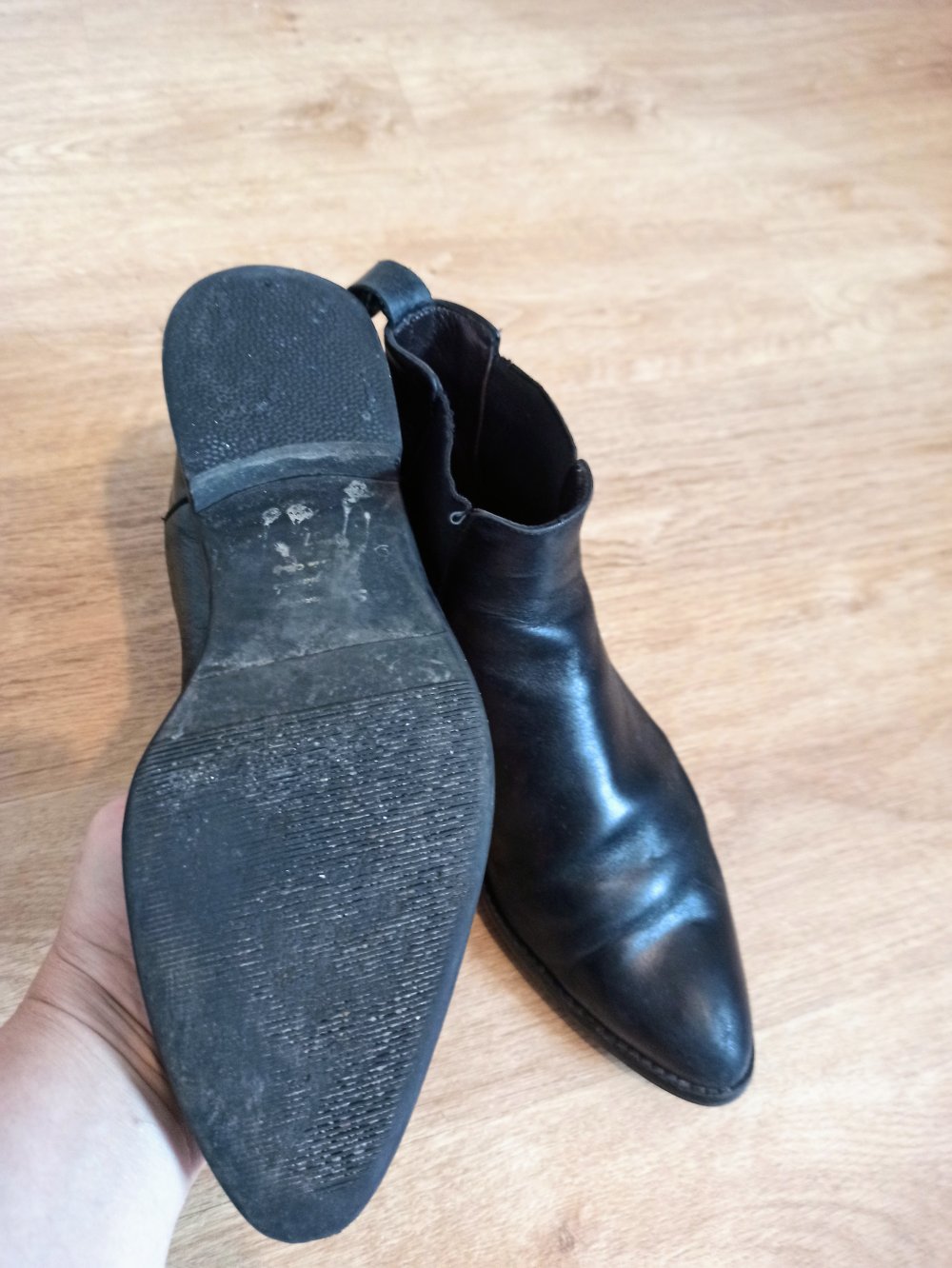 Tolle Leder-Stiefeletten von AUGUSTO