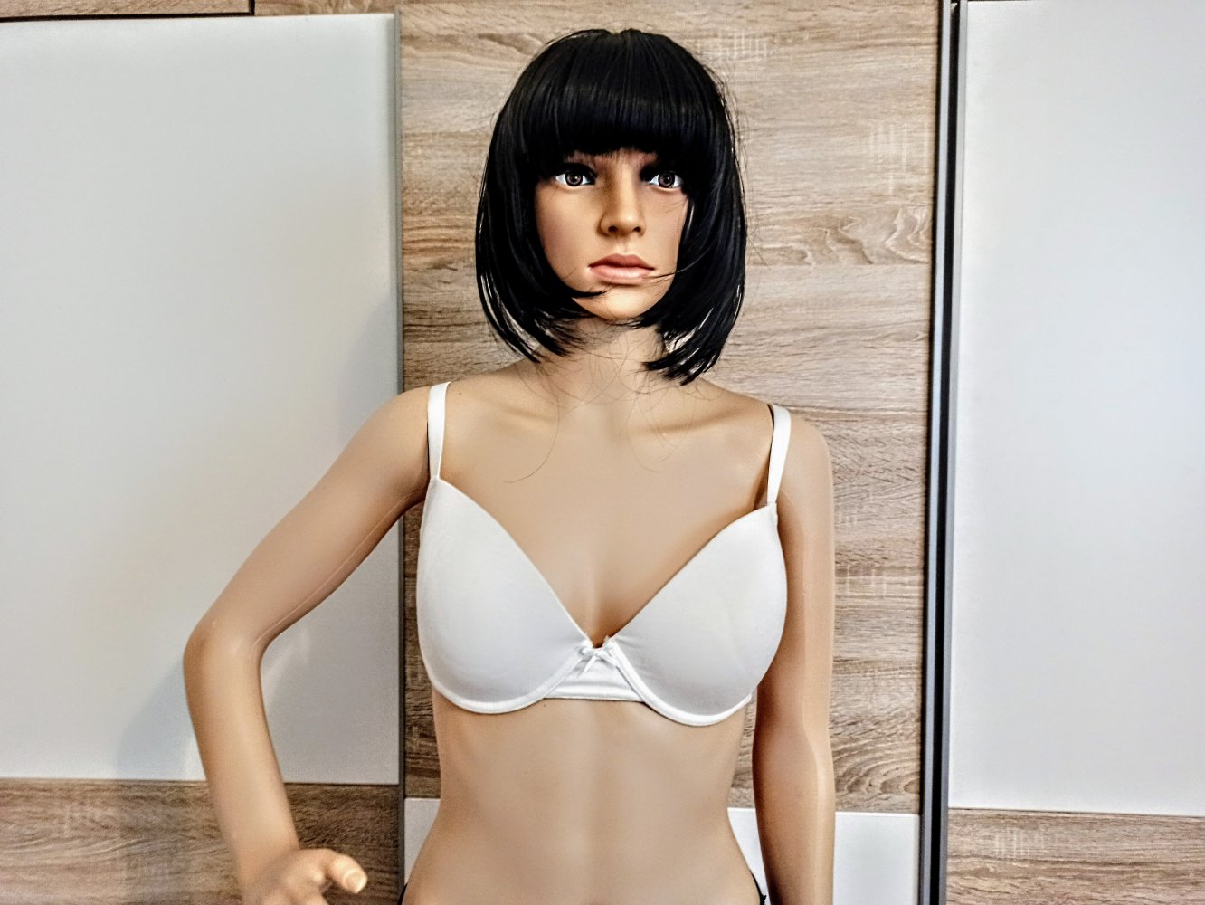 Sehr schönes Push Up BH in weiß von Lingerie 