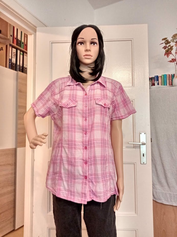 Sehr schöne karierte Bluse Outfit Classic 