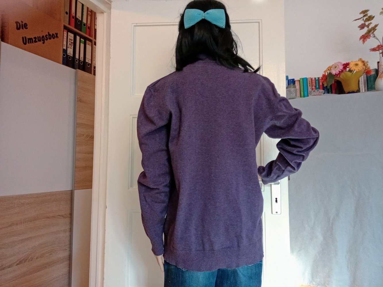 Sehr schöner Hoodie - Pullover von Canda in violett