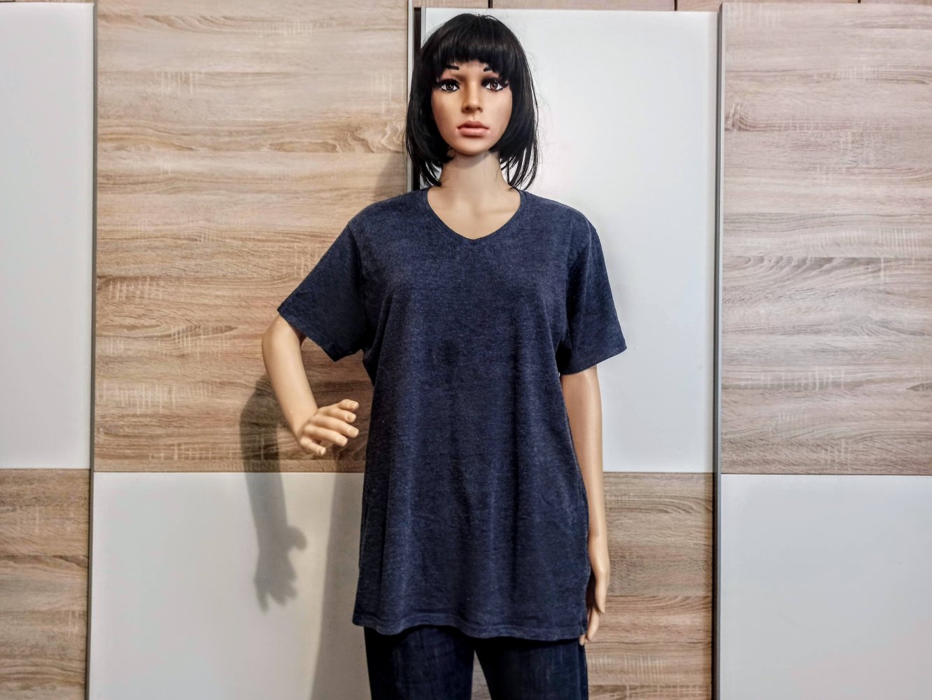 Schönes T-Shirt in marienblau von Smog