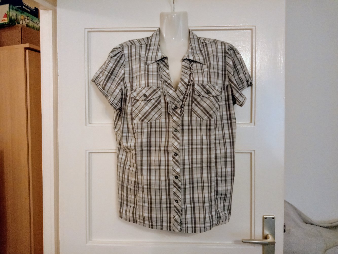 Sehr schöne karierte Bluse von flame 