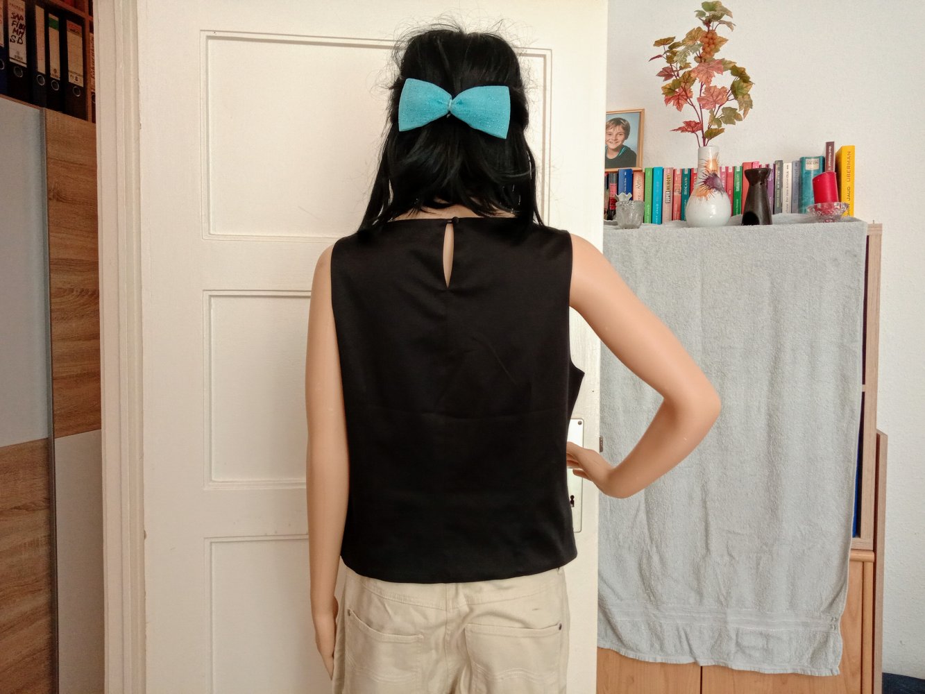 Sehr schöner schwarzen Top von comma 