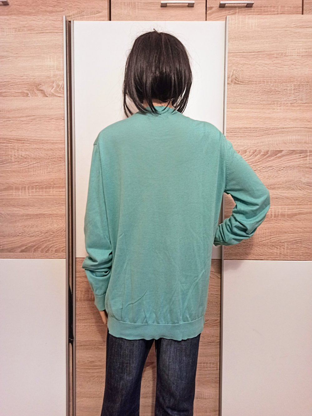 Schöner Pullover in Türkis von Trussardi