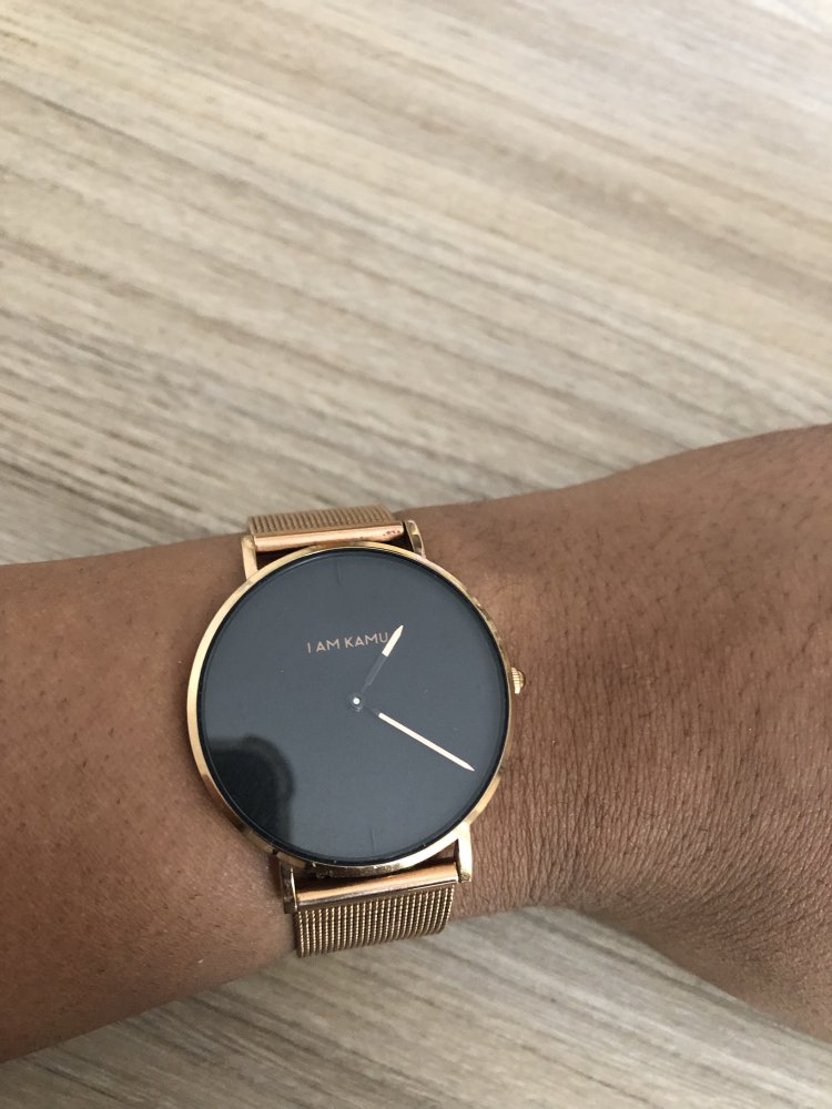Iamkamu Uhr in rosé
