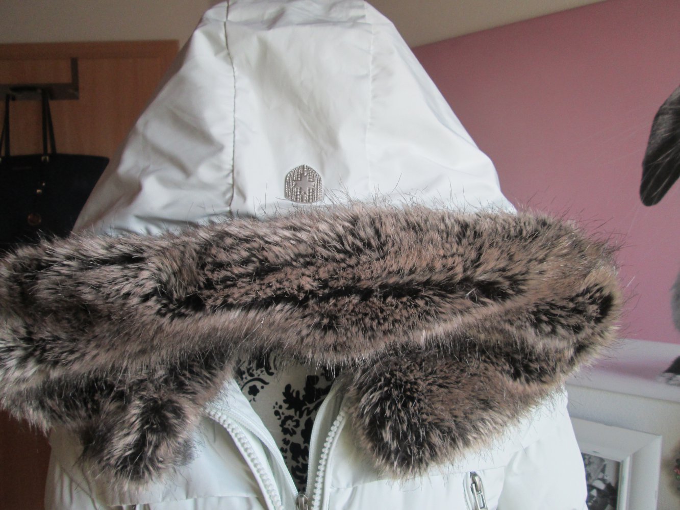  Wellensteyn TIVOLI Jacke Parker Gr. XS 34 Winterjacke TIVANA weiß