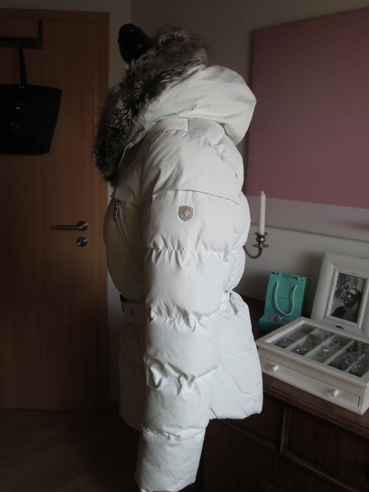  Wellensteyn TIVOLI Jacke Parker Gr. XS 34 Winterjacke TIVANA weiß