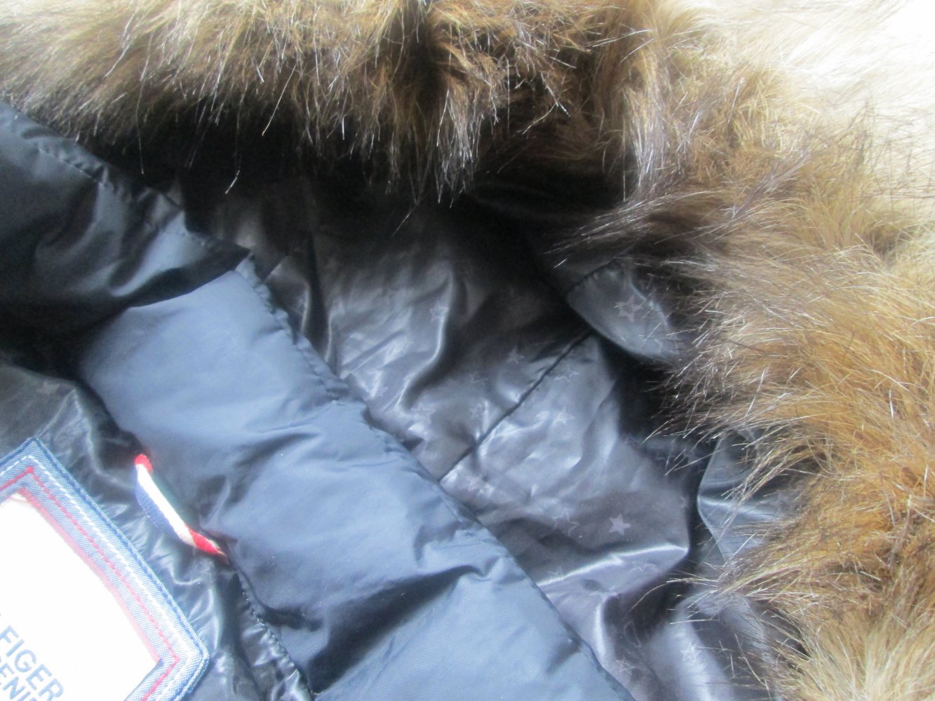 Tommy Hilfiger Weste Modell Martina Gr. XS Daunenweste Daunen S 34 36 Sternchen