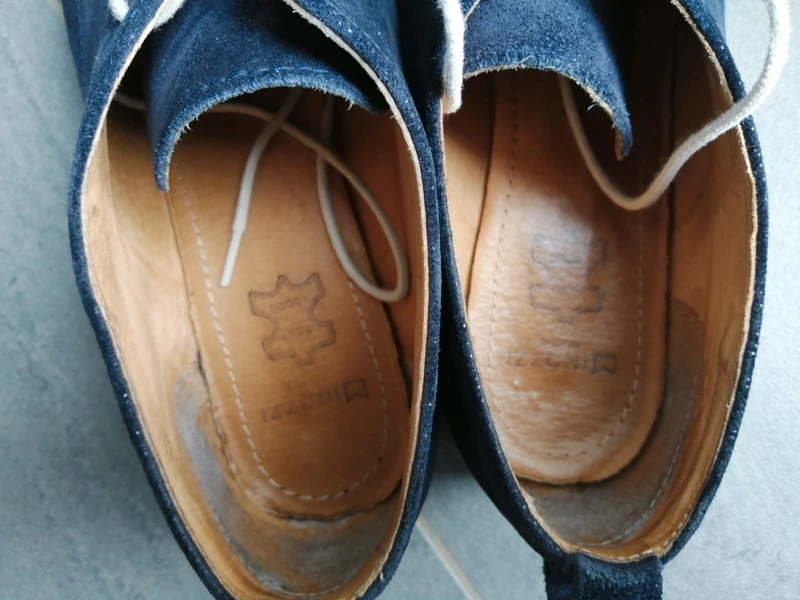 Dunkelblauer Schnürschuh Minozzi