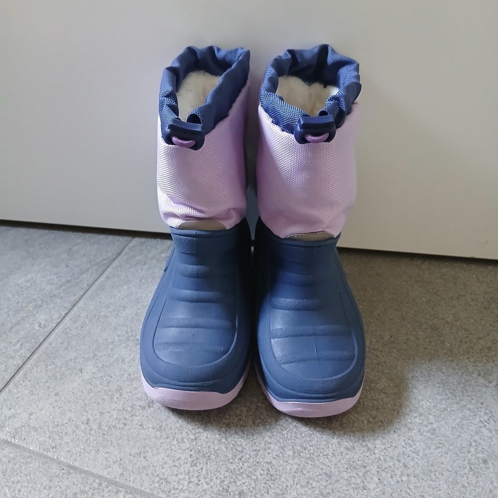 Schneeboots lila 23