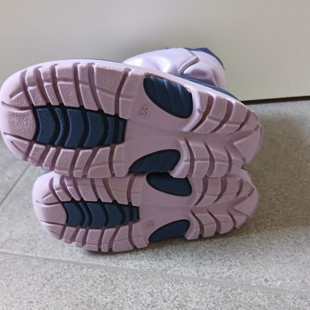 Schneeboots lila 23