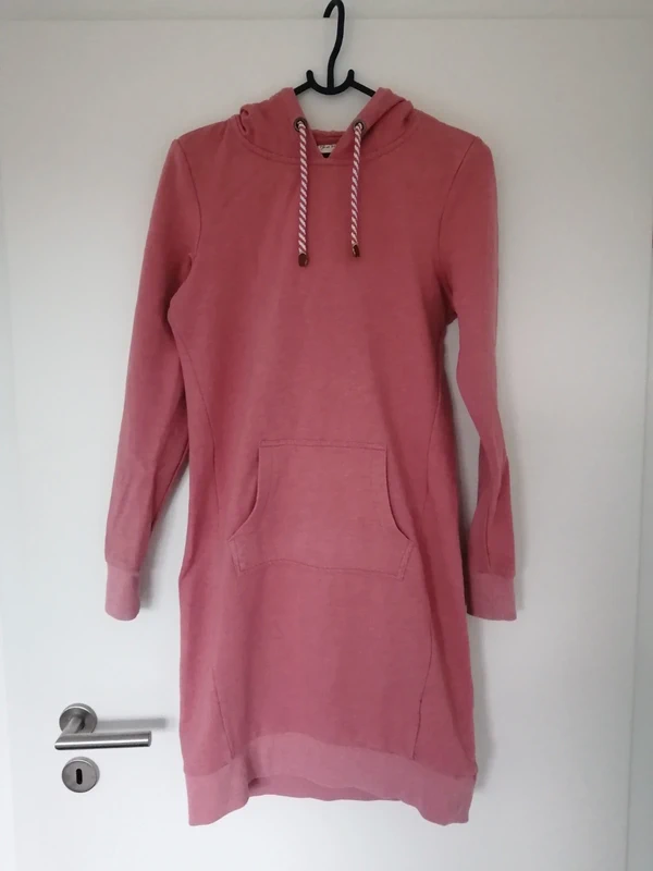 Rose Hoodiekleid Sweatkleid
