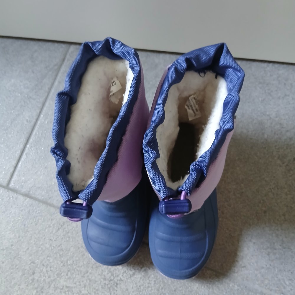 Schneeboots lila 23