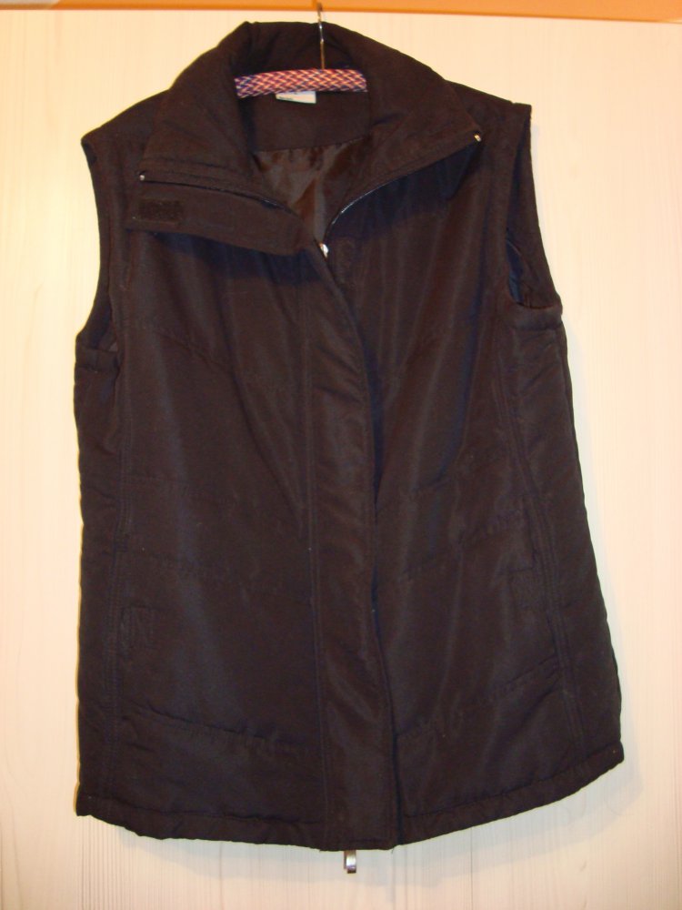 Damenweste, Gr. S, schwarz, kaum getragen