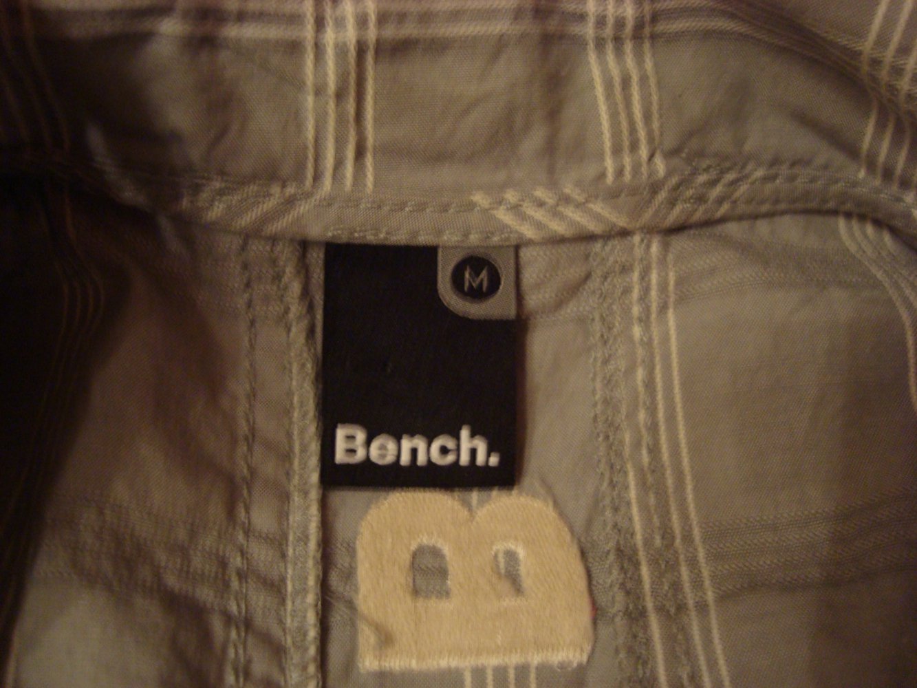 Bluse, Damenbluse, Bench, Oberteil, Top, Gr. M, grau kariert