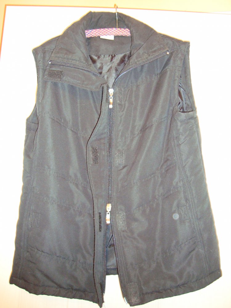 Damenweste, Gr. S, schwarz, kaum getragen