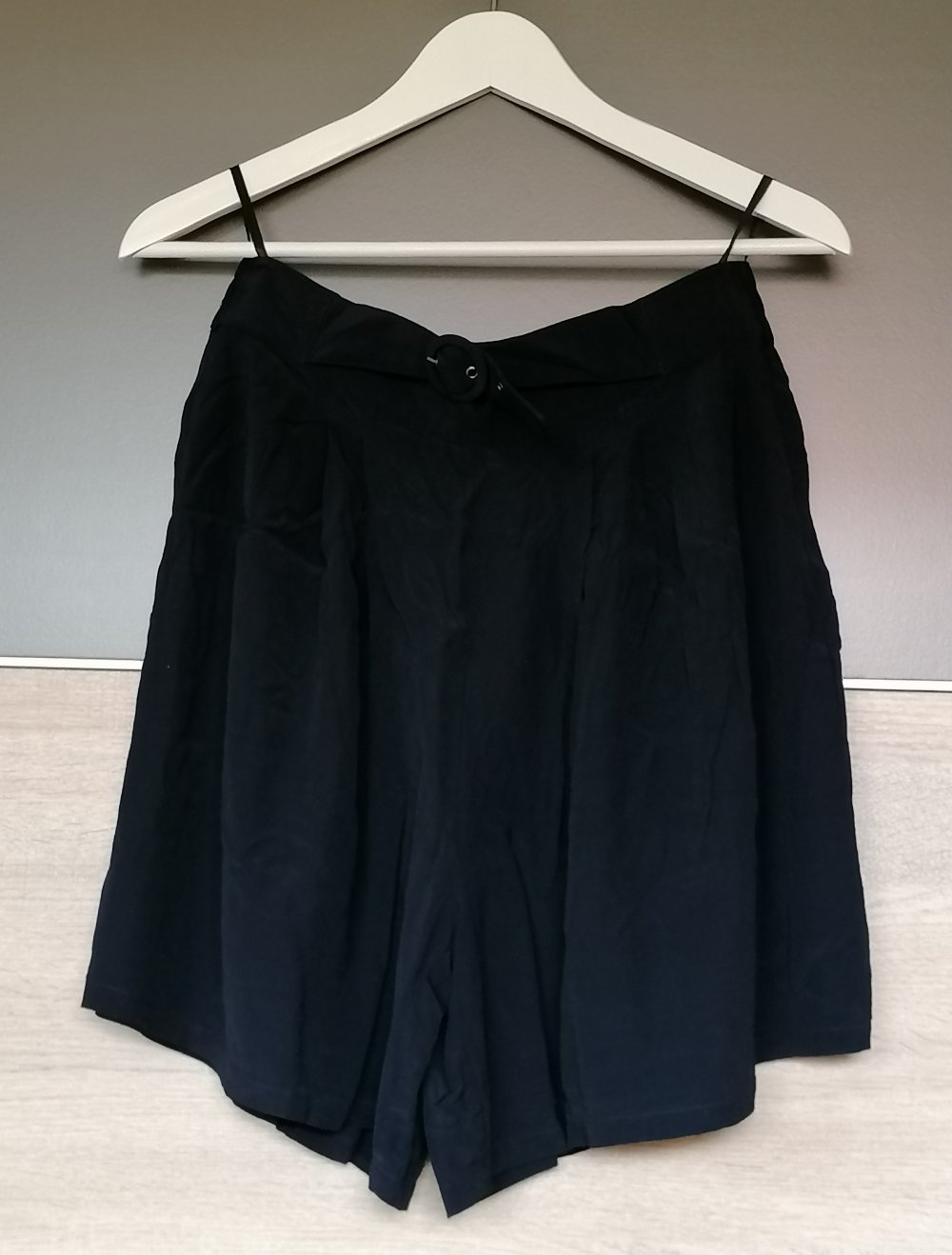 Kurze Short marineblau