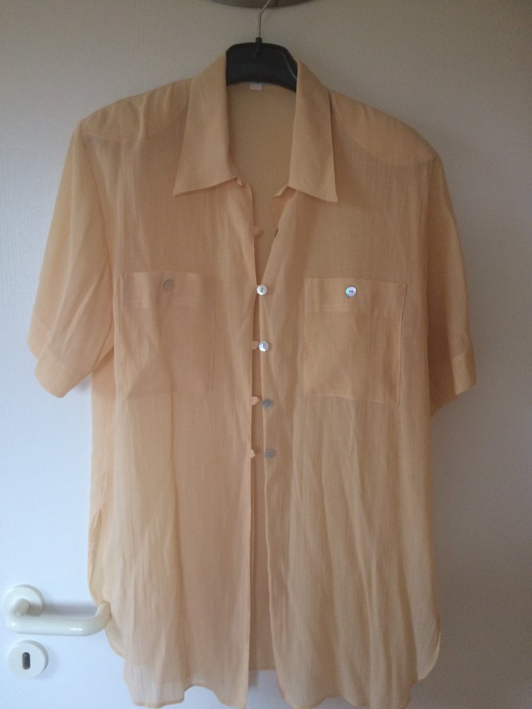 Hemdbluse / Bluse inkl. Top, gelb maisgelb