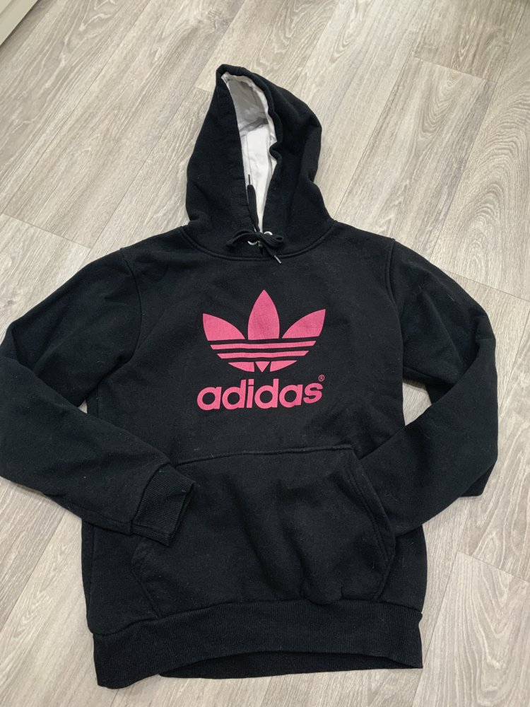 adidas pullover schwarz pink