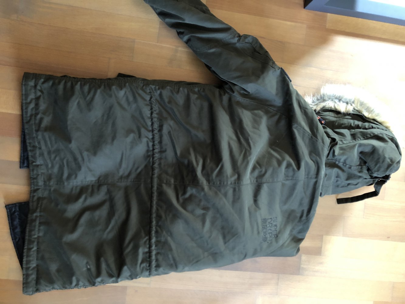 Superdry Parka/Winterjacke mit Pelz 