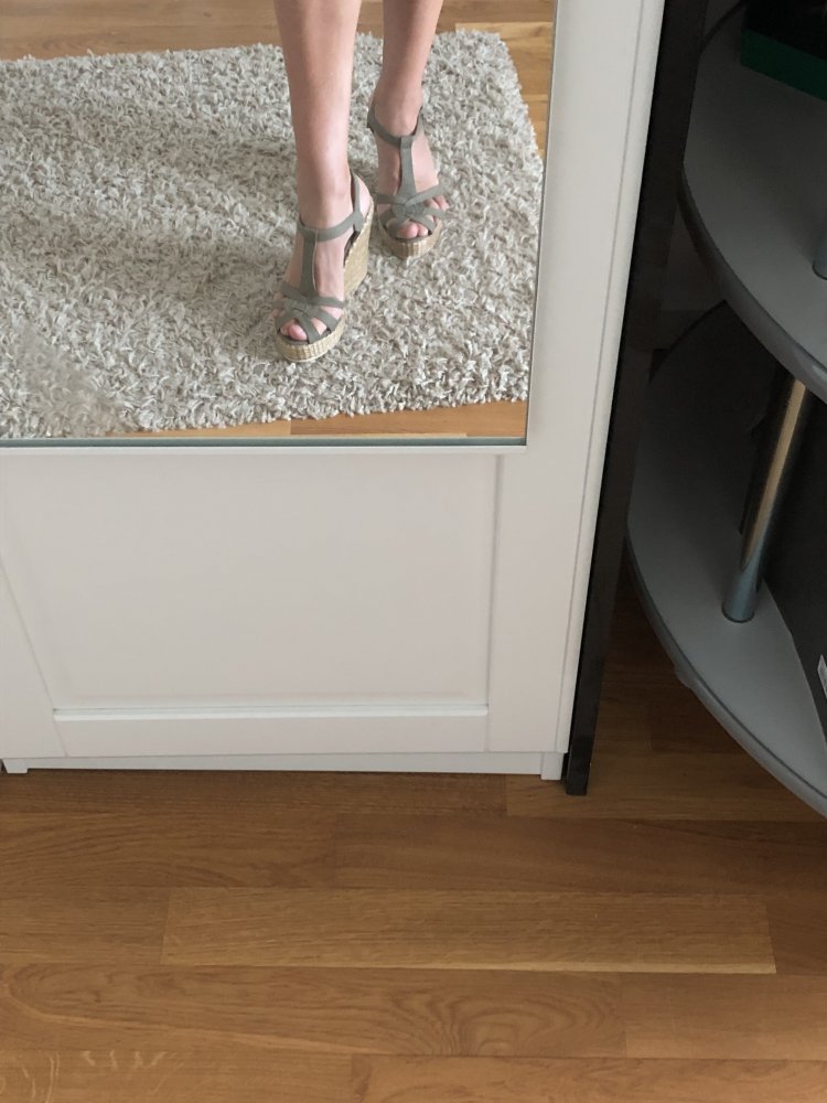 Buffalo Sandalen (Keilabsatz)