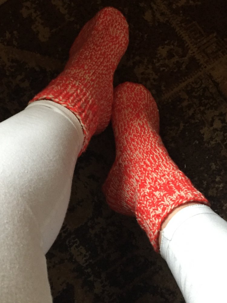 Socken Handarbeit Gr 37-38 