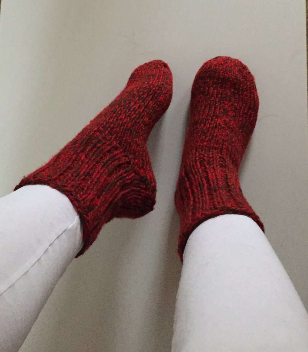 Damen Socken Handarbeit 