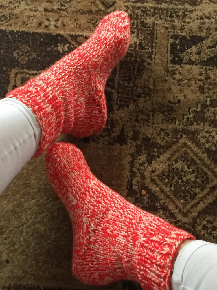 Socken Handarbeit Gr 37-38 