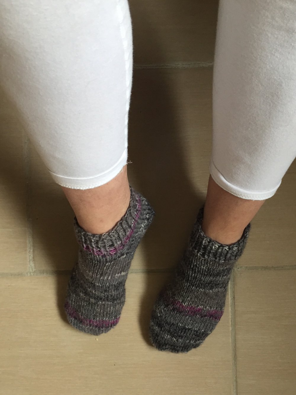 Sneaker Socken Gr 38-39 Handarbeit 