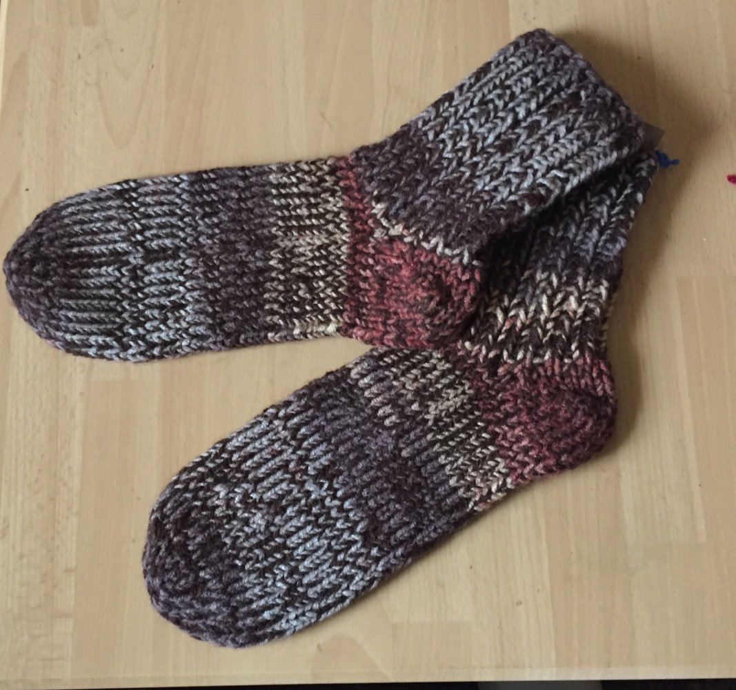 Damen Socken Handarbeit Gr 38-39