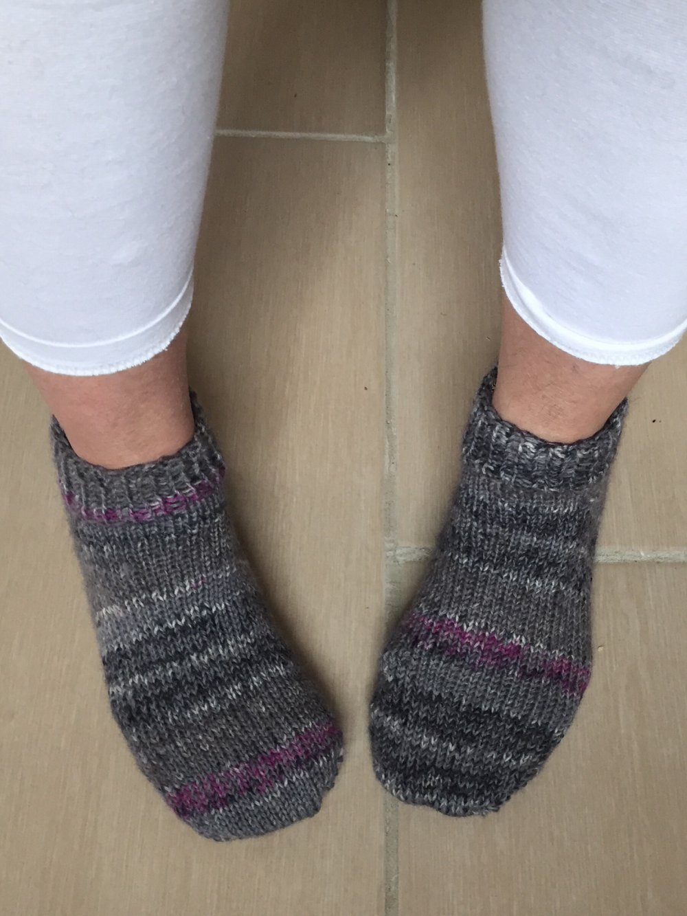 Sneaker Socken Gr 38-39 Handarbeit 