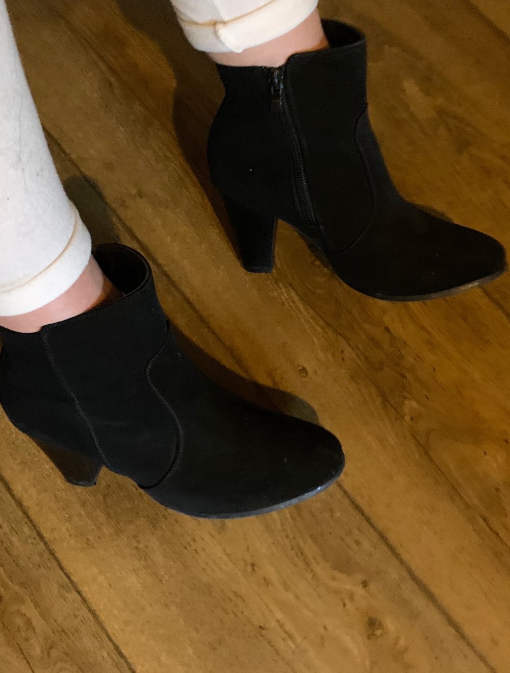 Stifeletten Gr 38 schwarz