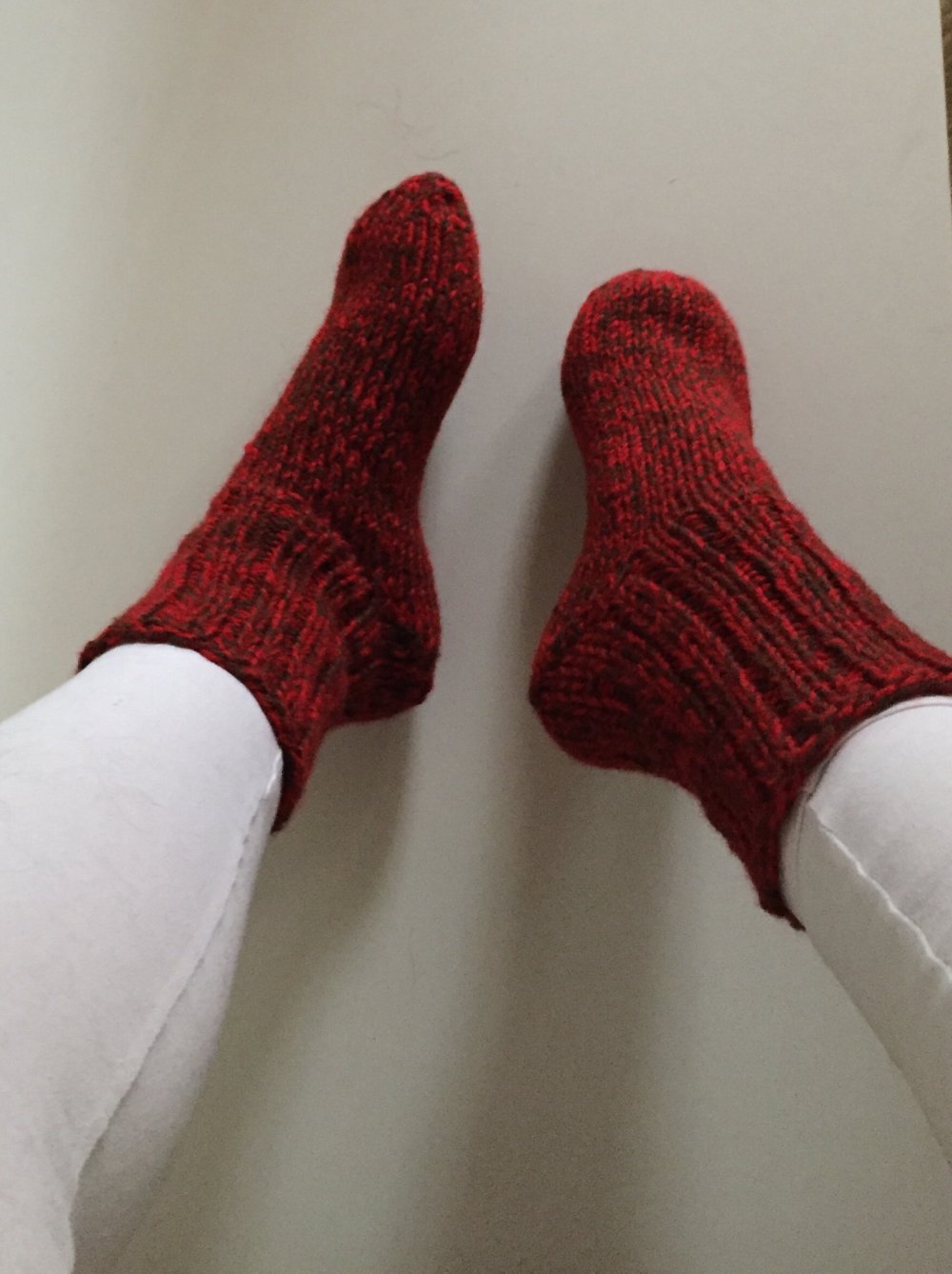 Damen Socken Handarbeit 