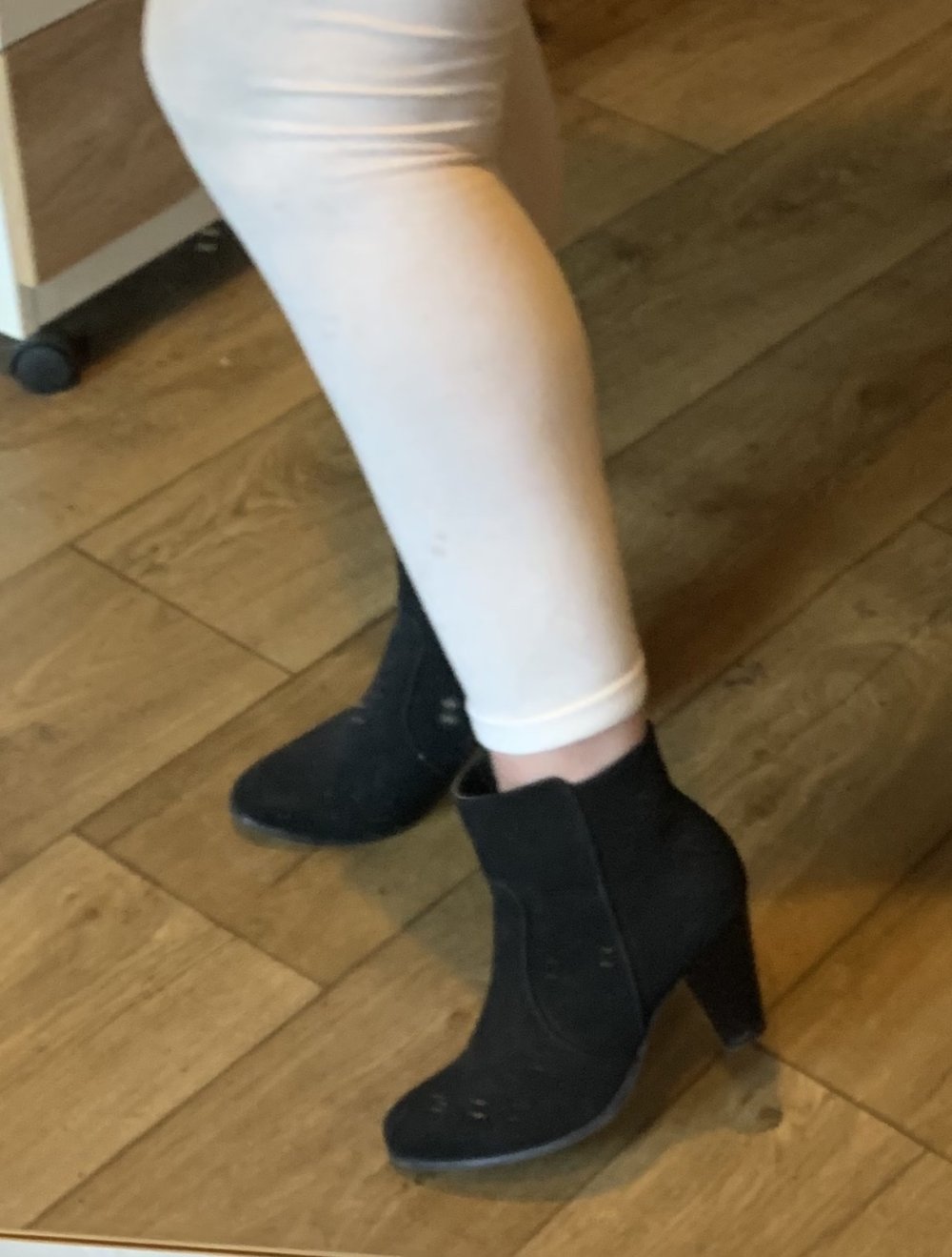 Stifeletten Gr 38 schwarz