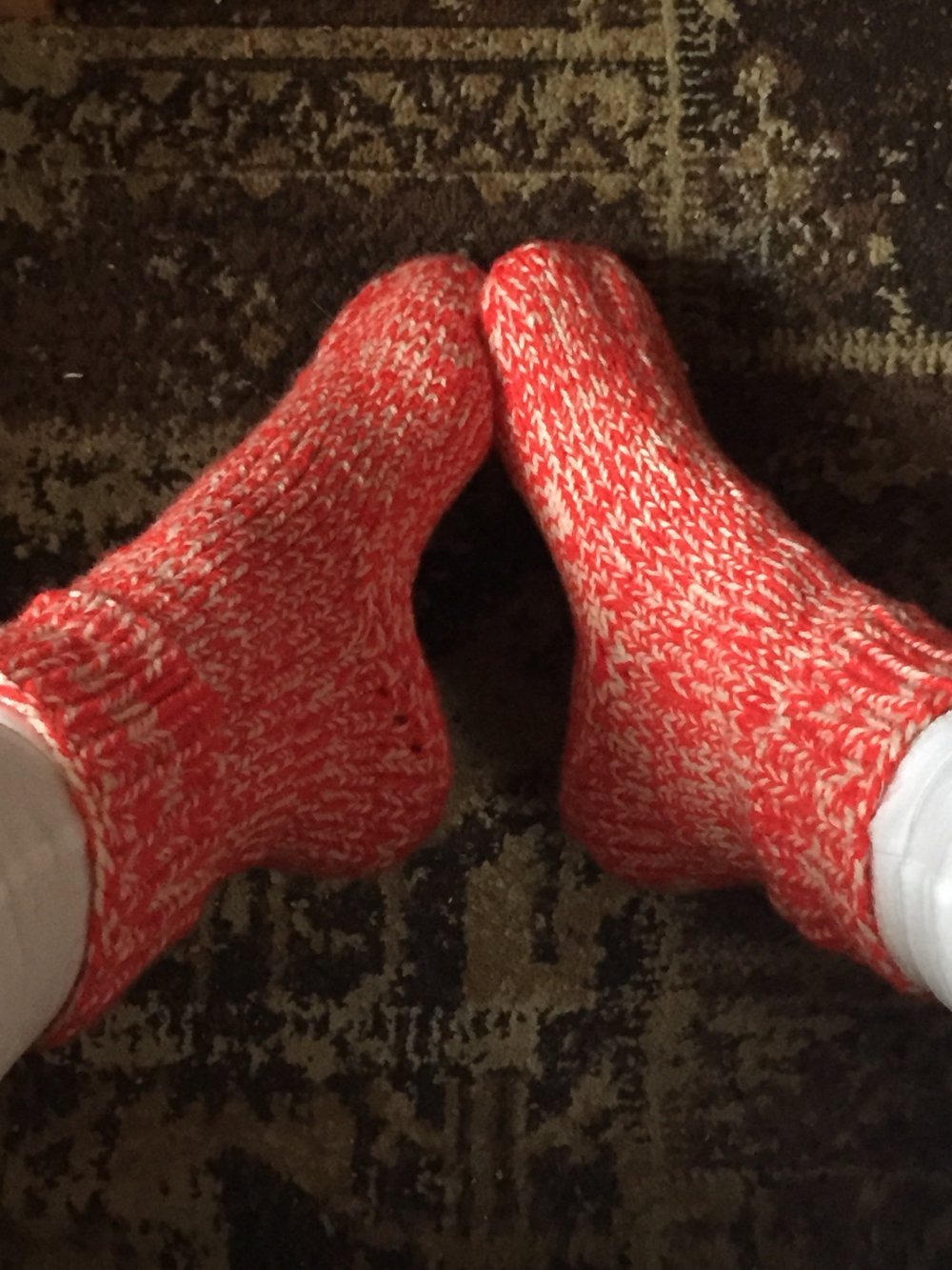 Socken Handarbeit Gr 37-38 