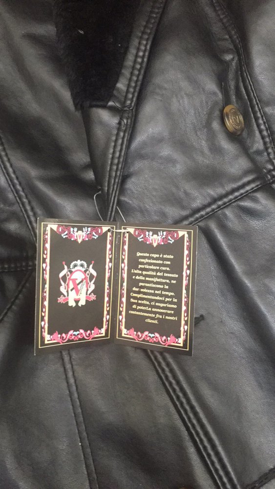 Super warme Winter Herren Lederjacke XXL