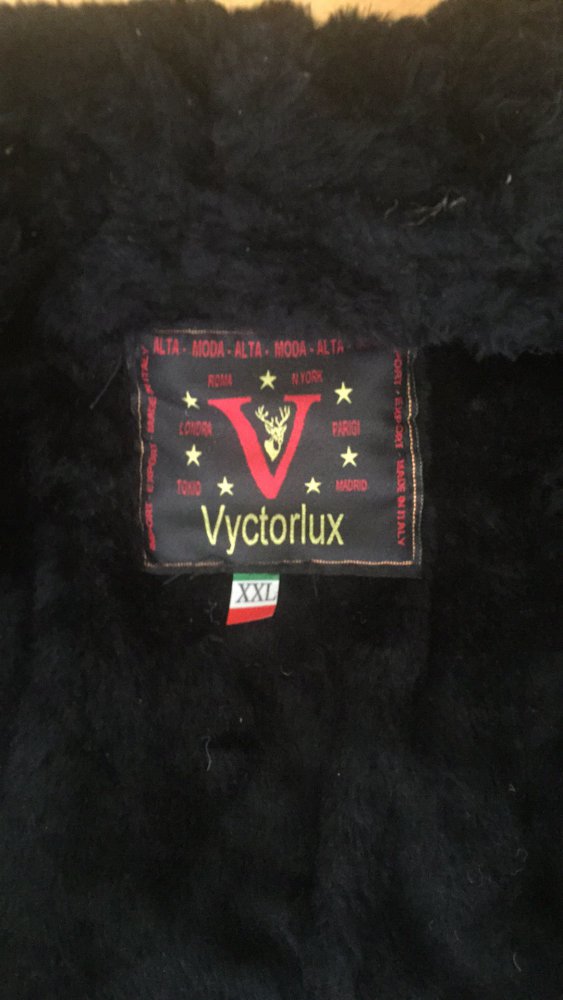 Super warme Winter Herren Lederjacke XXL