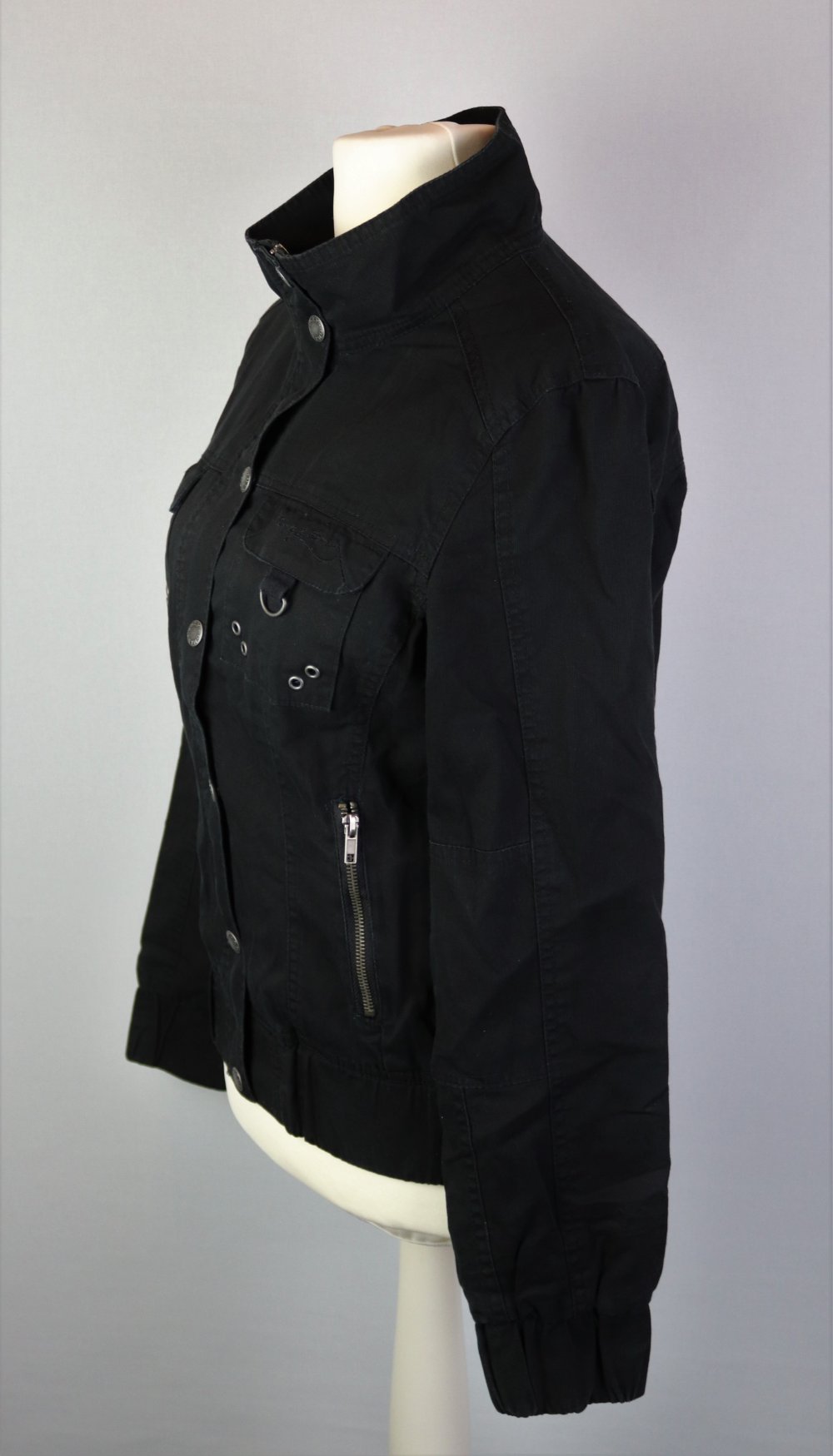 Schwarze Only Jacke Gr. L