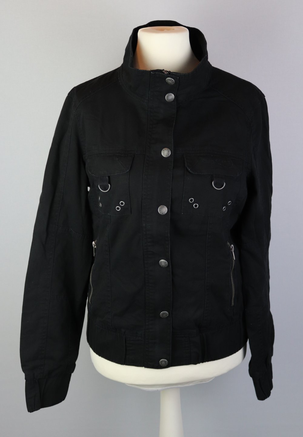 Schwarze Only Jacke Gr. L