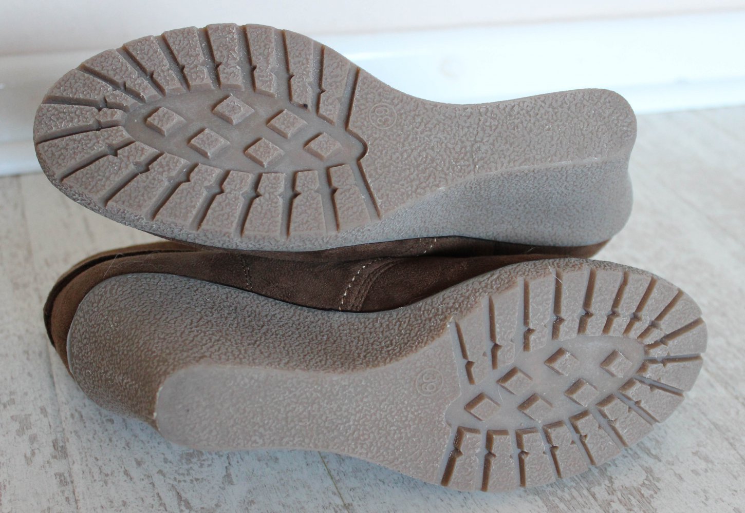 Keilabsatz Ankle Boots Wedges Stiefelette Braun NEU!!