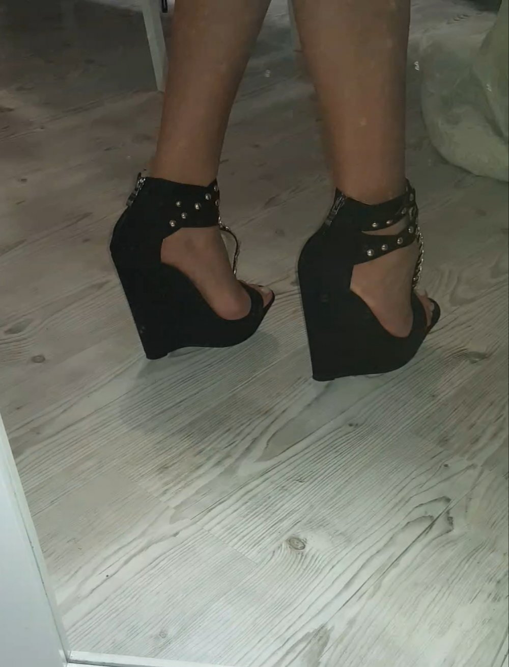 Code Italienisch Tolle Eiche high heels keilabsatz Tennis Probe Ernte