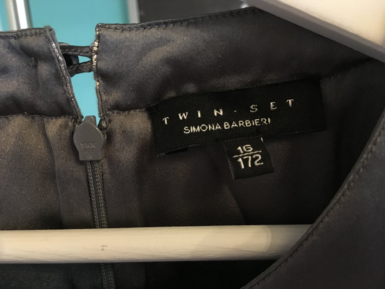 Abendkleid von Twin Set gold/grau (top Zustand)