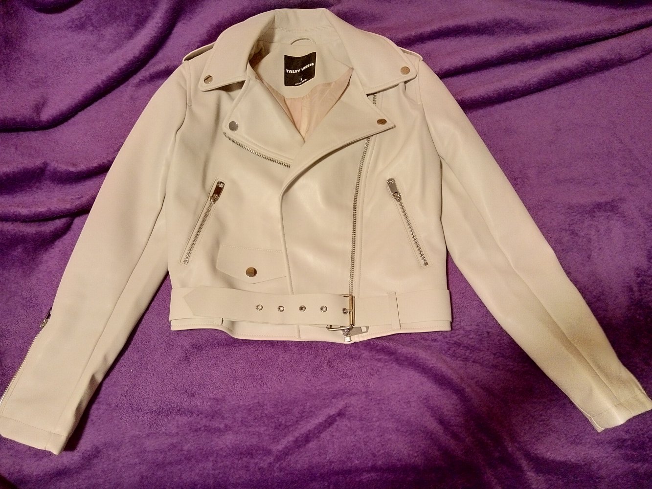 Neue Lederjacke Größe S, Tally Weijl