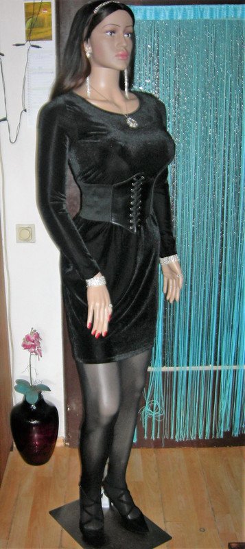 Sexy Minikleid Gr S.