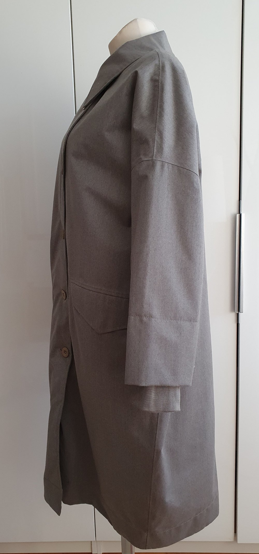 G-Lab Parka Oversize-Mantel Wintermantel Wollmantel Gr. S