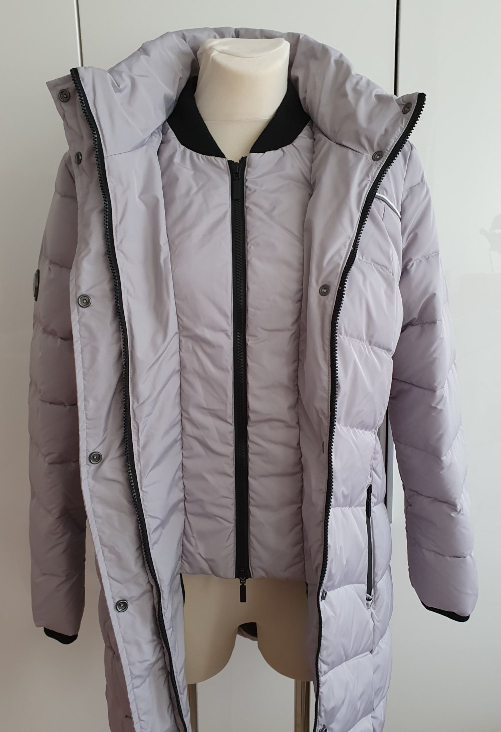 Superdry Daunenmantel Daunenjacke Wintermantel Gr. 40